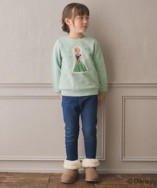 ANY KIDS 【Disney（ディズニー）】FROZEN / ミラクルスパンコール トレーナー ミント<アナ>