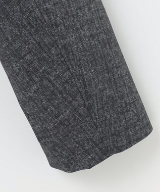 JOSEPH ABBOUD 【軽量・撥水加工】メランジストレッチジャケットブルゾン グレー系