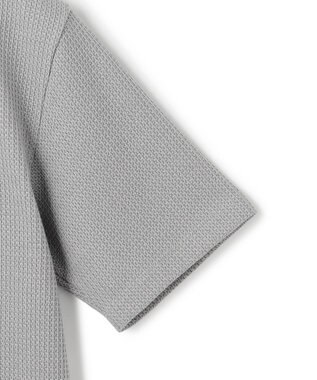 JOSEPH HOMME 【新型】メランジクロスジャージー　ポロシャツ ライトグレー系