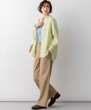 23区 S 【先行予約/Oggi掲載】ストレッチギャバ チノ パンツ ベージュ系