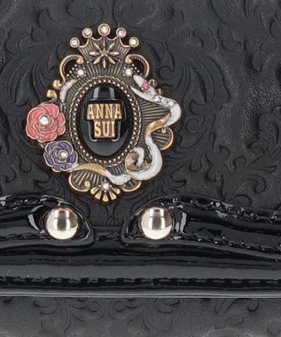 ANNA SUI セルパン キーケース ブラック