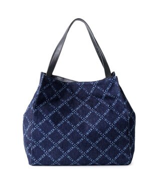 IBIZA バケーロ　ロゴデニム　ハンドバッグ