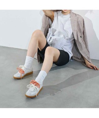 MODE ET JACOMO <MODE ET JACOMO>ローテク2WAYスニーカー ホワイト