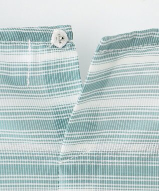 J.PRESS LADIES L シアーボーダーツイン カットソー シーブルー系1