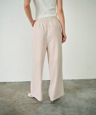 GRACE CONTINENTAL ラップレイヤードパンツ ベージュ