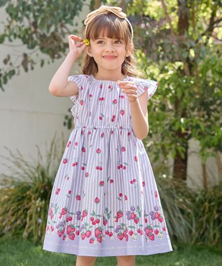 ANY KIDS 【WEB限定柄有】総柄 サマー ワンピース