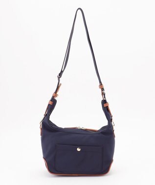 LA BAGAGERIE ループ2WAYショルダーバッグ　SSサイズ ネイビー