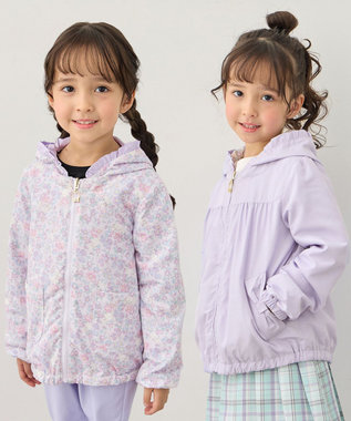 ANY KIDS 【フード取り外し/洗濯機可能】撥水加工リバーシブルゾン