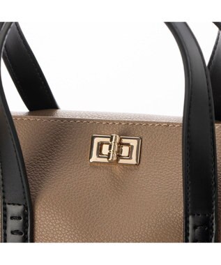 UNBILLION カシュカシュ cachecache / ワンハンドルバッグ付きトップひねりトート OKMIX