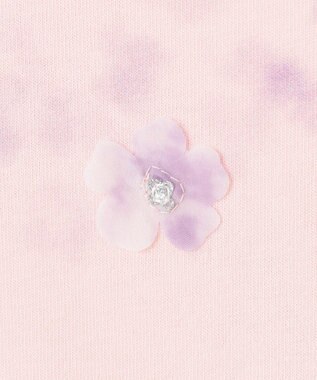 組曲 KIDS 【110-140㎝】ミスティフラワー Tシャツ ピンク