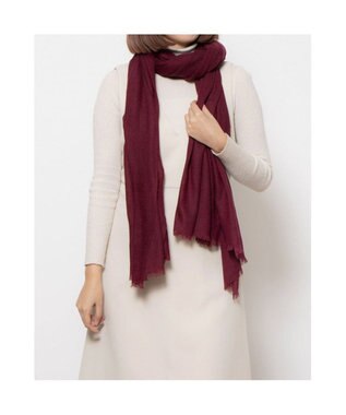 UNBILLION カシュネ cache nez / カシミヤエアリー無地ストール