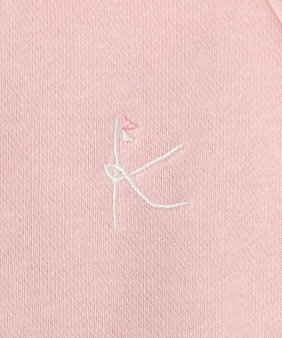 組曲 KIDS 【150-160cm】ドライコットン パーカー ピンク系