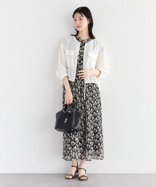 YECCA VECCA ドライタッチシアーブルゾン White