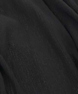 CRAFT STANDARD BOUTIQUE 衿ギャザーシャツブラウス Black