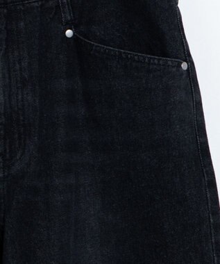 WEGO ルーズフィットフレアパンツ ブラック