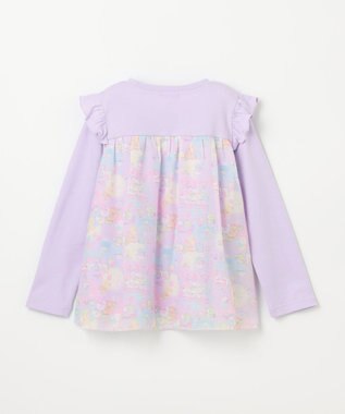 ANY KIDS 【すみっコぐらし】バックシャン Tシャツ ラベンダー