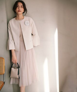 組曲 ノットデザイン バッグ Mini ライトグレー系