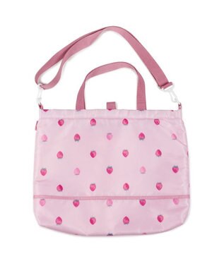 Mother garden マザーガーデン  野いちご レッスンバッグ 《レトロストロベリー柄》 レトロストロベリー柄