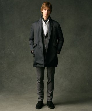 JOSEPH ABBOUD 【ストレッチ】エアロムリネ コンフォートジャージジャケット ライトグレー系