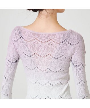 チャコット　グラデーションノーソーイング NEWS グラデーションカラーが美しいノーソーイングニット