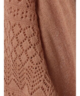 Green Parks ・ｆｕｒｒｙ　ｒａｔｅ　シアー×ギャザープルオーバー Pink