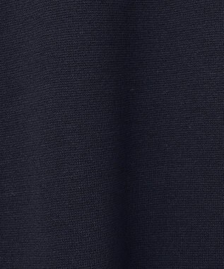 ICB L 【洗える】 クロスコンビ ニットワンピース ネイビー系