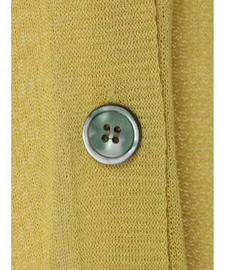 earth music&ecology 接触冷感シアーＢＩＧカーディガン Yellow