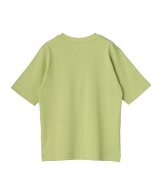 HAAG スマイルコットン BACK RIB T-SHIRTS Tシャツ ライム