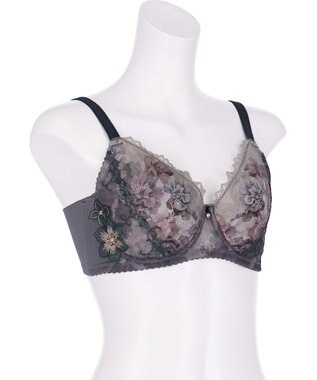 Wing ブラジャー 小さく見せるブラ Wing Lesiage 脇すっきり 背中すっきり 【2900シリーズ】 ブラ PB2901 ウイング／ワコール ダークブラウン