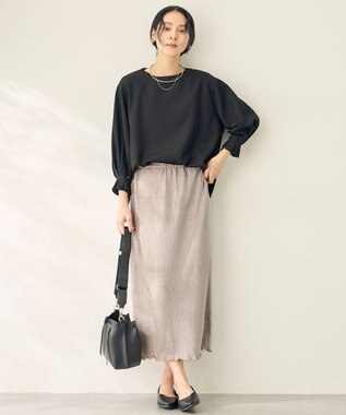 ANY コンフォータブルブラウス ブラック