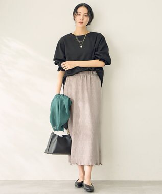 ANY コンフォータブルブラウス ブラック