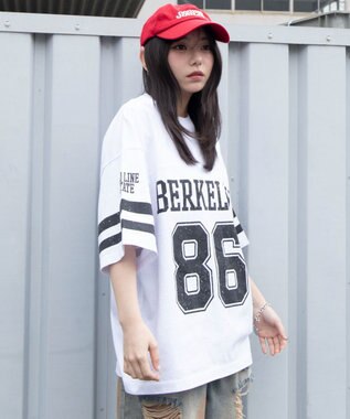 WEGO 【ユニセックス着用ITEM/MLサイズ展開】ナンバリングT（SS） ホワイト