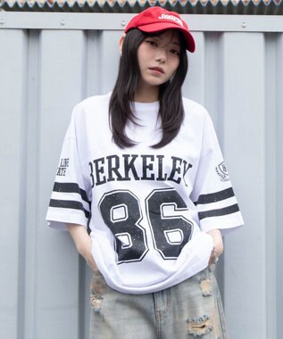 WEGO 【ユニセックス着用ITEM/MLサイズ展開】ナンバリングT（SS） ホワイト