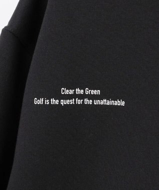 PW CIRCULUS 【WOMEN】ハーフジップ スウェット ブラック系