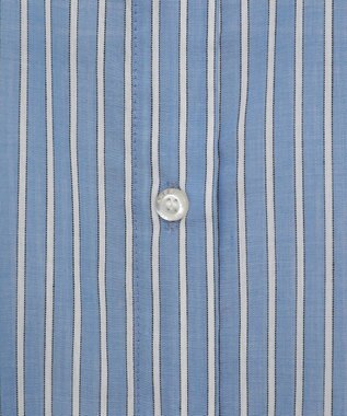 AMERICAN HOLIC T/Rキュプラ ドロストヘムシャツ Stripe Blue