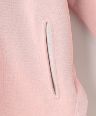 組曲 KIDS 【150-160cm】ドライコットン パーカー ピンク系