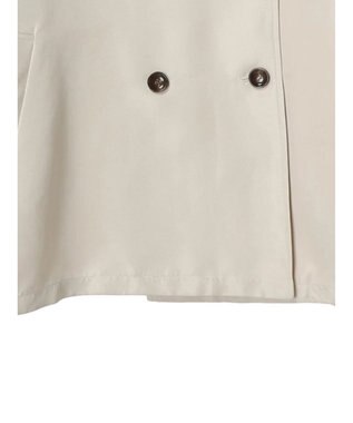 Green Parks ・ＥＬＥＮＣＡＲＥ　ＤＵＥ　ミドル丈トレンチコート Ivory