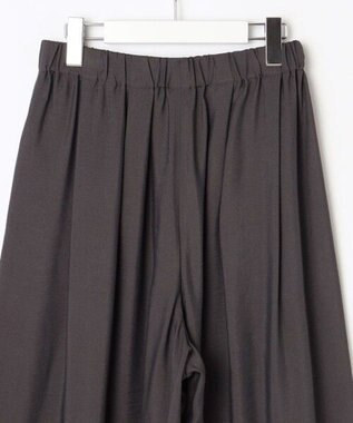 自由区 S 【カタログ掲載・ご好評アイテム・累計2500本・新色追加・ウエストゴム・セットアップ対応】エアリーツイルキュロット パンツ バーント