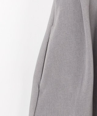 ANY KIDS 【2点セット】ノーカラー ボレロジャケット+襟付き ワンピース グレー