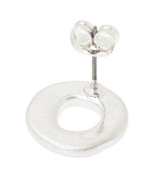 AMERICAN HOLIC ビジューサークルピアス Silver