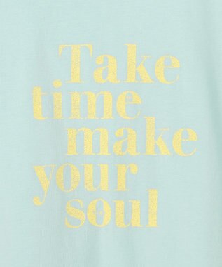 ANY ANYファンクションロゴTシャツ ライトブルー