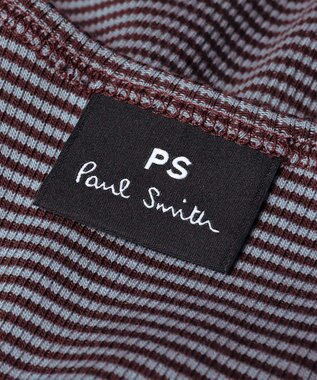 Paul Smith マルチカラーボタン ボーダー タンクトップ ボルドー