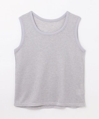 GRACE CONTINENTAL ラメカットトップ シルバー