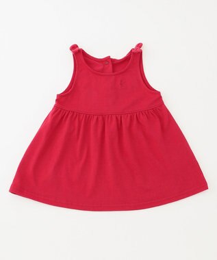 組曲 KIDS 【80-90cm】Tulips Shower  ジャンパースカート ベージュ系5