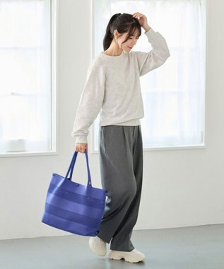 ROOTOTE 3577【ルートート】LT.ミディアム.ルフル.ミクスト-A 03：エッグプラント