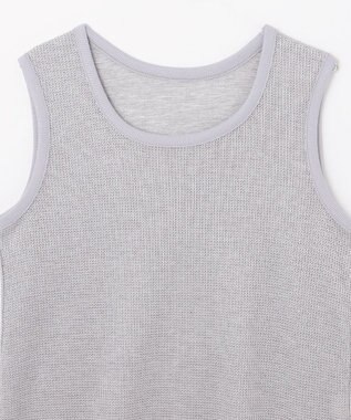 GRACE CONTINENTAL ラメカットトップ シルバー