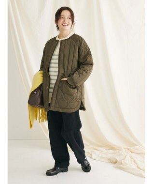 CRAFT STANDARD BOUTIQUE ピグメントツイル　Ｗタックリラックスパンツ Black