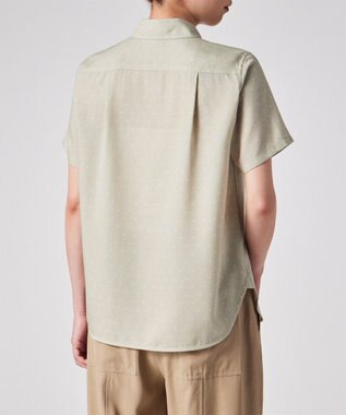 Paul Smith 【洗える】ポルカドット 半袖シャツ ベージュ