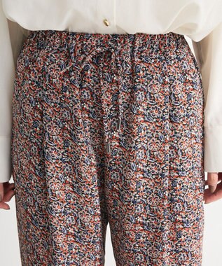 Green Parks 柄イージーパンツⅤ（テーパード） Red