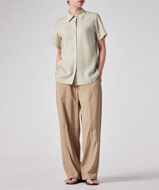 Paul Smith 【洗える】ポルカドット 半袖シャツ ベージュ